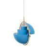 Multi-Lite L Brass / Nordic Blue pendant