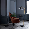 TS Black / Black Marquina Marble Side Table