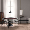 TS Tray Black / Black Marquina Marble Console