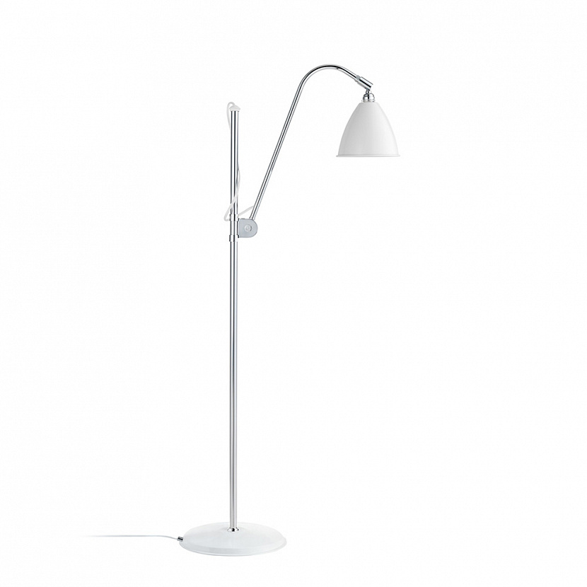 BL3 D16 Chrome / Soft White Floor Lamp
