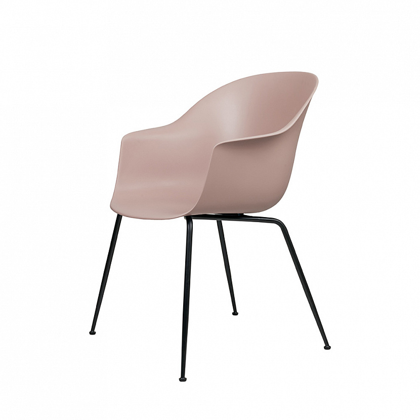 Bat Black / Sweet Pink Dining Chair, set of 4