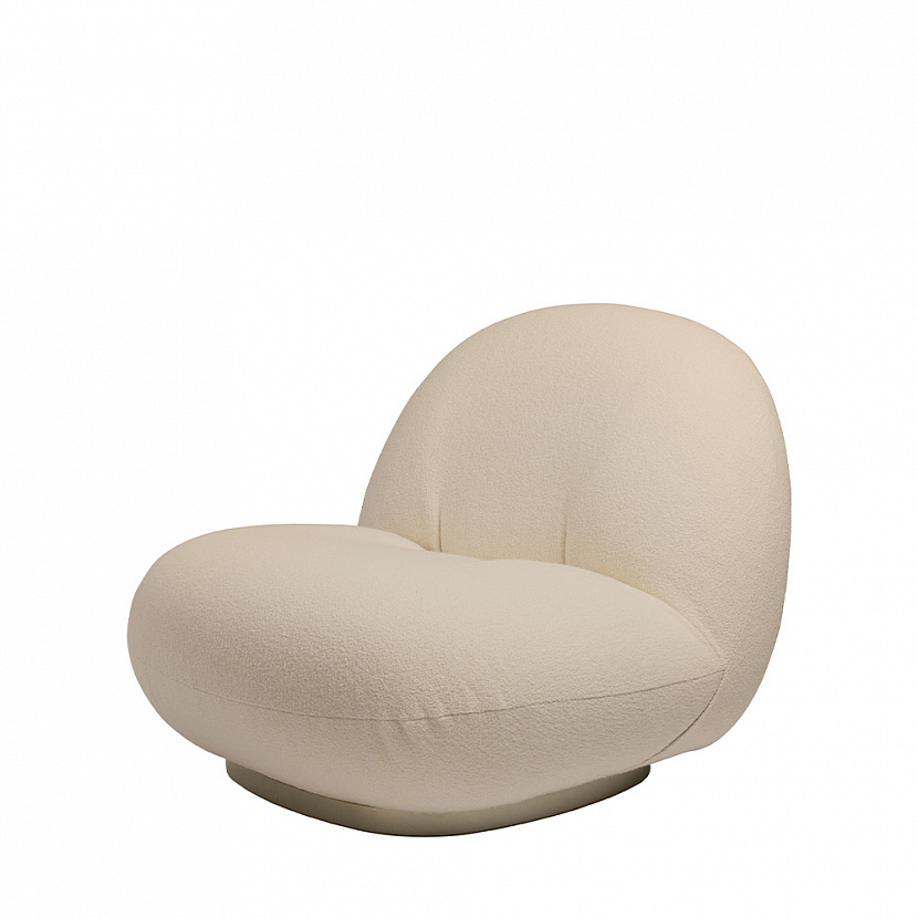 Pacha Fixed Pearl Gold / Harp 24 lounge chair