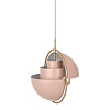 Multi-Lite L Brass / Rose Dust pendant