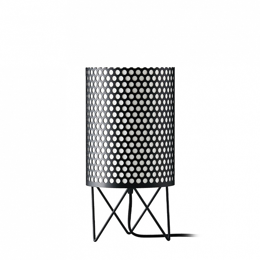ABC Black table lamp