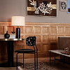 Gravity S Canvas / Steel table lamp