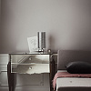 H2O Nickel table lamp