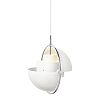 Multi-Lite L Chrome / White pendant
