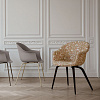 Bat Black / New Beige Dining Chair, set of 4