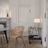 Gravity S Canvas / White Marble table lamp