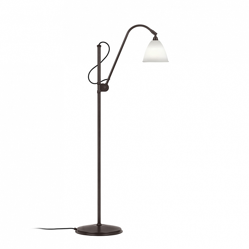 BL3 D16 Black / Bone China Floor Lamp
