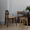 C-Chair French Cane Walnut Chair