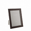 Chocolate Croc & Silver Frame 5x7