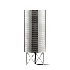 H2O Nickel table lamp